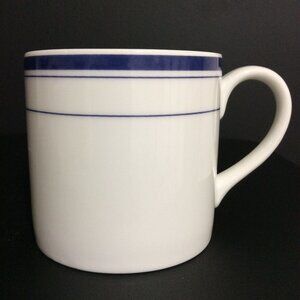 COOKS Club Coffee Mug Novi W/Blue 10oz